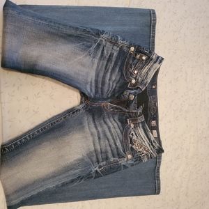 Miss Me slim fit bootcoot Jean, 28 long, EUC